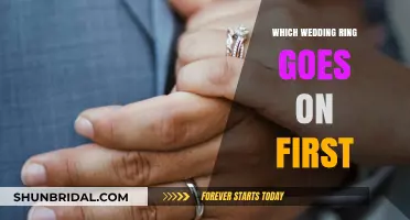 The Eternal Question: Wedding Bands, Which Ring First?