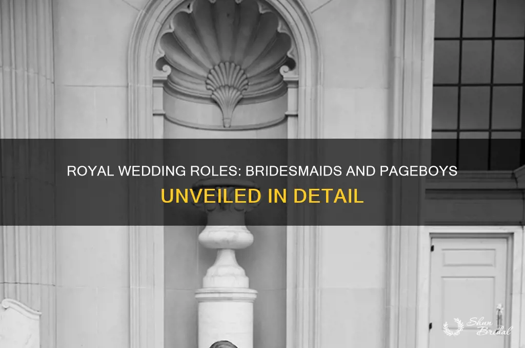 who are the bridesmaids and pageboys at the royal wedding