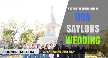 Don Saylor's Wedding: Meet the Groomsmen and Their Roles