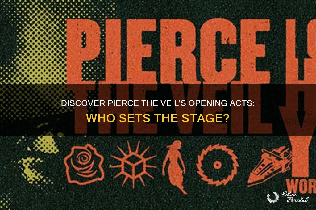 who are the openers for pierce the veil