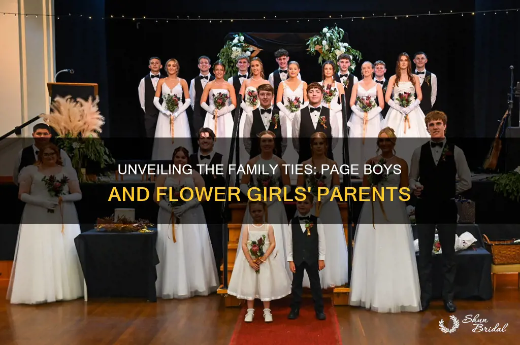 who are the parents of page boys and flower girls