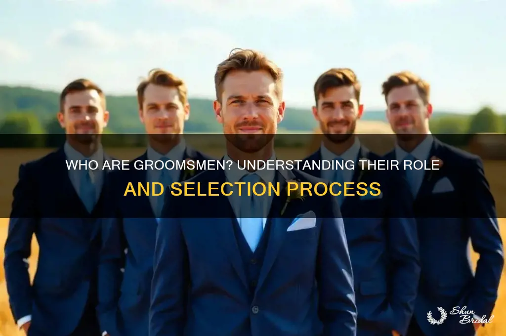 who are usually groomsmen