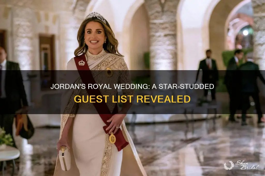 who attended jordan royal wedding