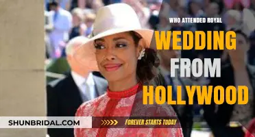 Hollywood Stars Who Graced the Royal Wedding Guest List