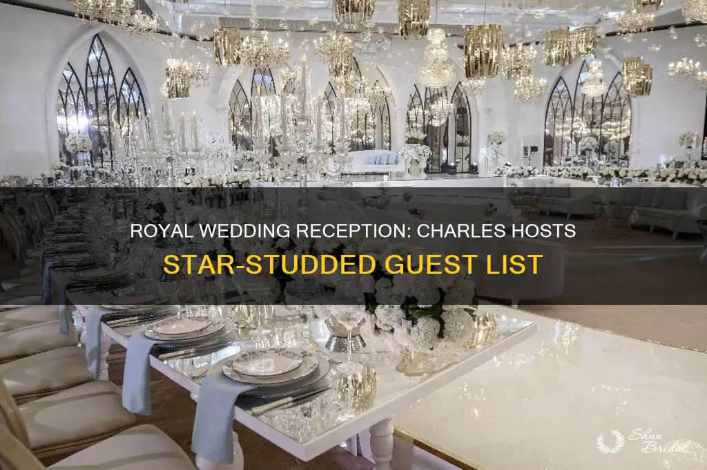 who attended royal wedding reception hosted by charles
