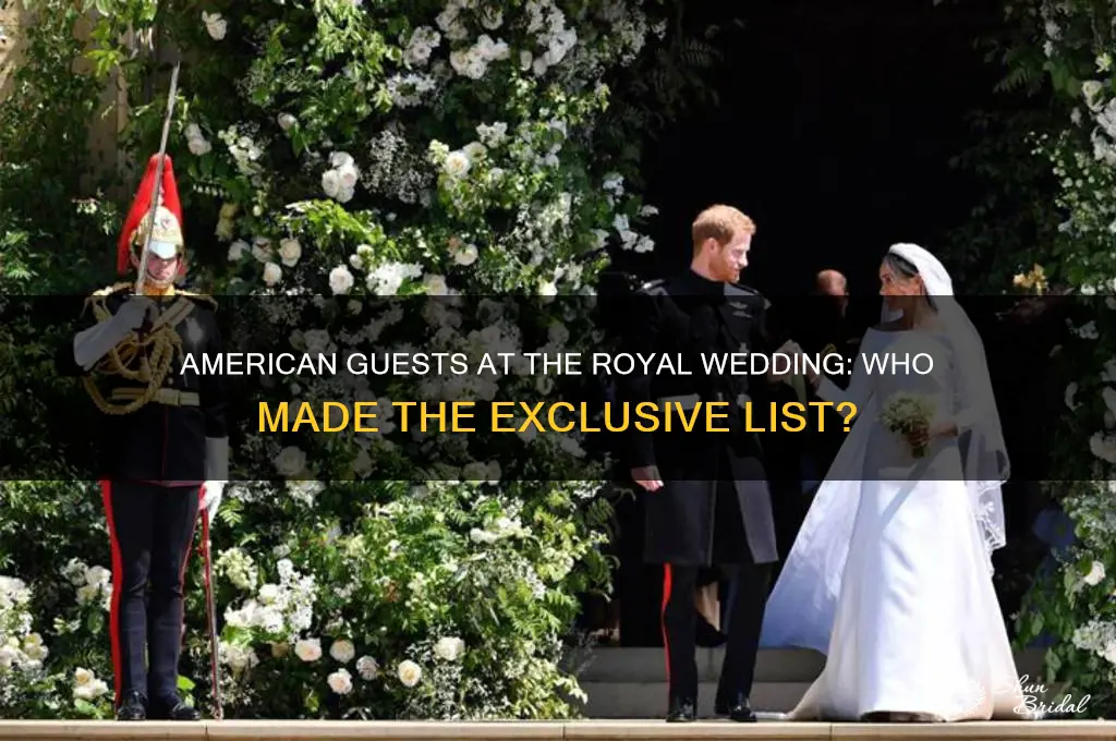 who attended the royal wedding from america