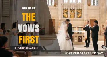 Who Speaks First in Wedding Vows: Bride, Groom, or Tradition?