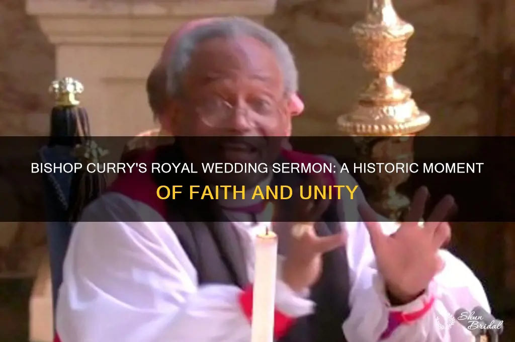 who black preacher at royal wedding