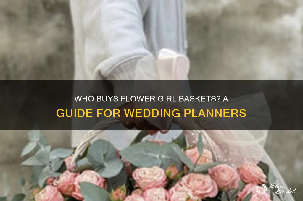 who buys flower girl basket