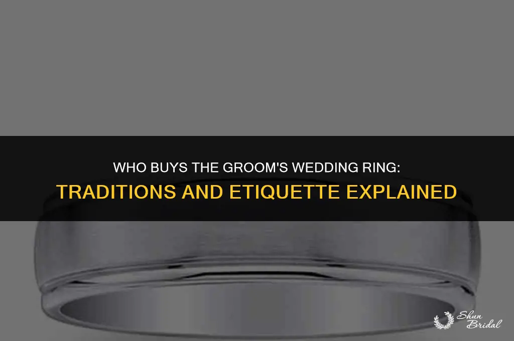 who buys the groom