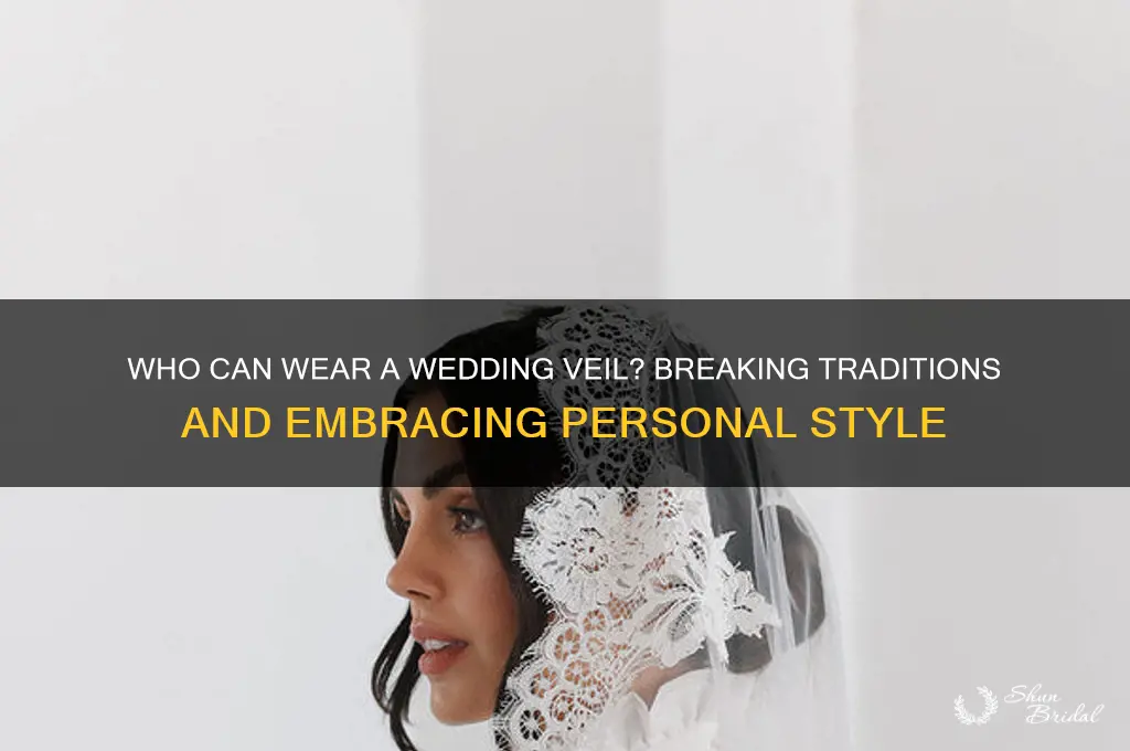who can wear a wedding veil