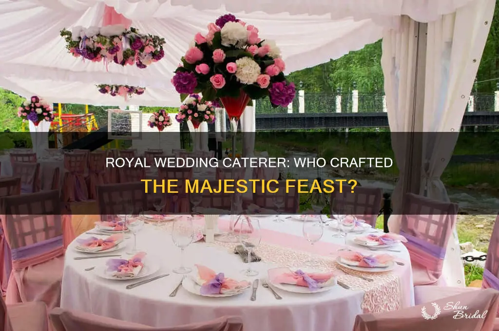 who catered the royal wedding
