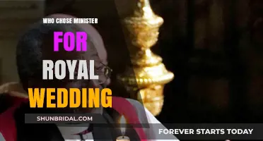 Who Selected the Minister for the Royal Wedding Ceremony?