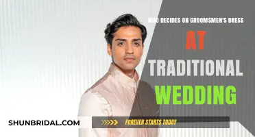 Who Chooses the Groomsmen's Attire in Traditional Weddings?