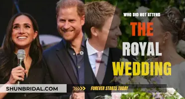 Notable Absences: Who Skipped the Royal Wedding Ceremony?