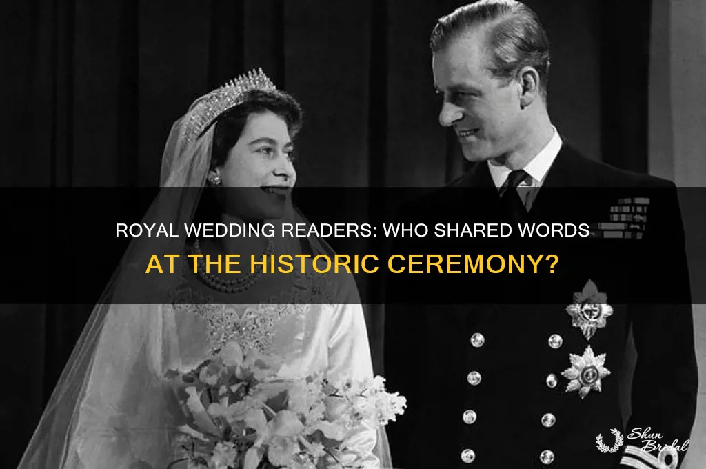who did readings at the royal wedding