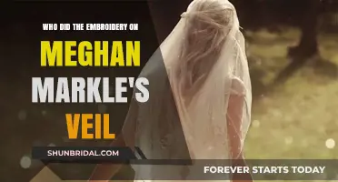 The Artisans Behind Meghan Markle's Stunning Wedding Veil Embroidery