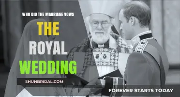 Royal Wedding Vows: Who Crafted the Sacred Marriage Promises?