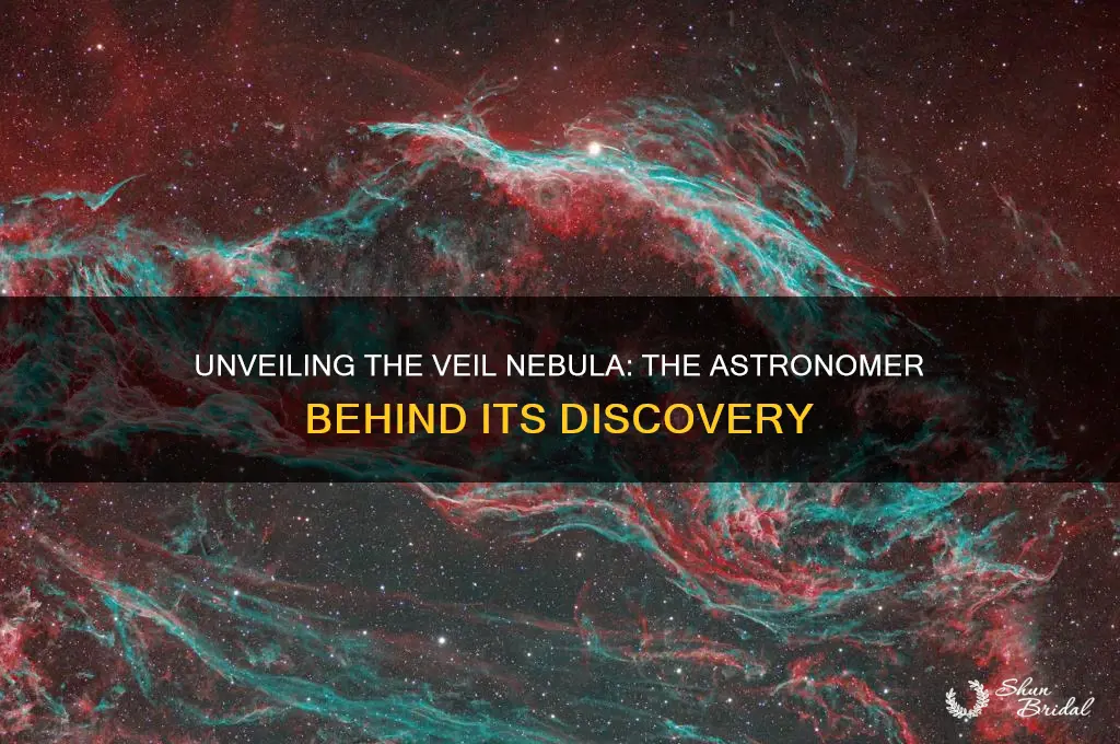who discovered the veil nebula