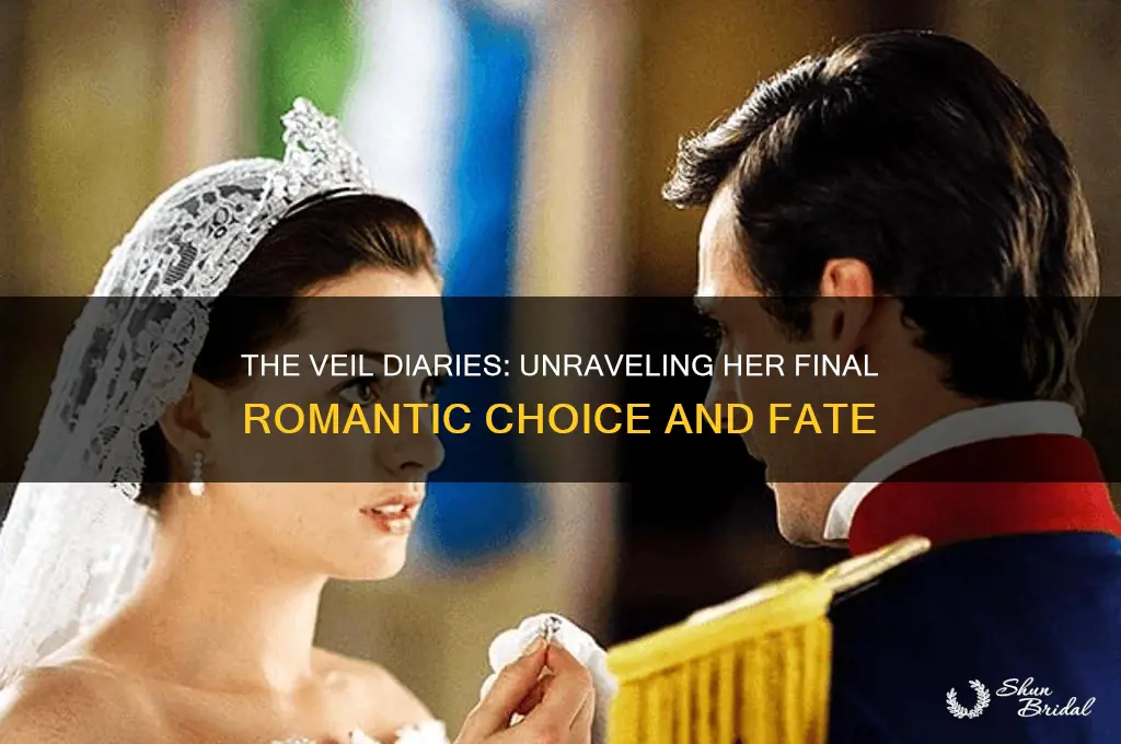 who does she end up with in the veil diaries