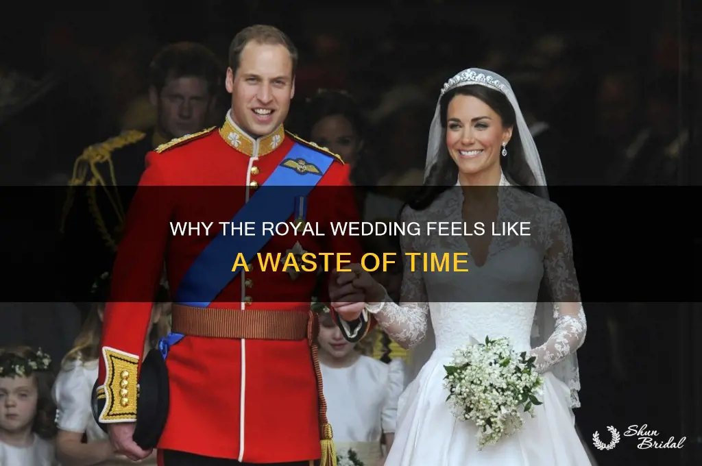 who else finds the royal wedding stupid