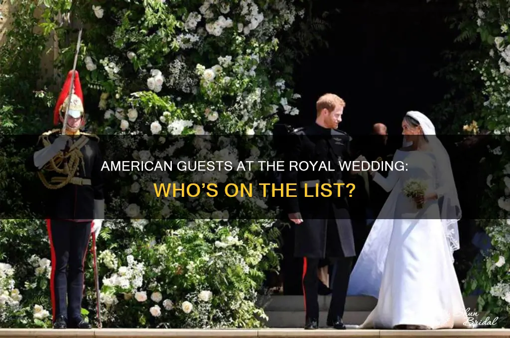 who from the us is going to royal wedding