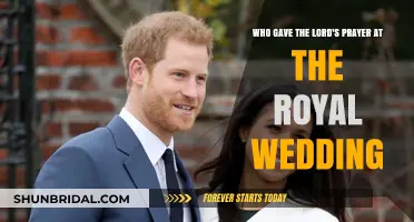 The Royal Wedding's Lord's Prayer: Who Delivered the Sacred Words?