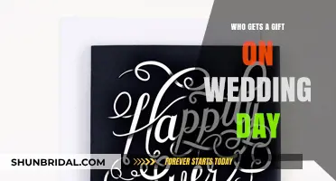 Who Receives Gifts on the Wedding Day: A Complete Guide
