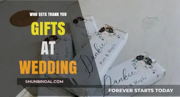 Thoughtful Wedding Etiquette: Who Deserves Thank You Gifts on Your Big Day?