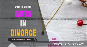 Divorce and Wedding Gifts: Who Keeps the Presents?