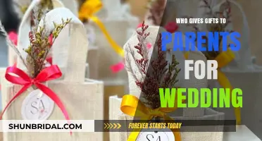 Honoring Traditions: Who Presents Wedding Gifts to Parents?