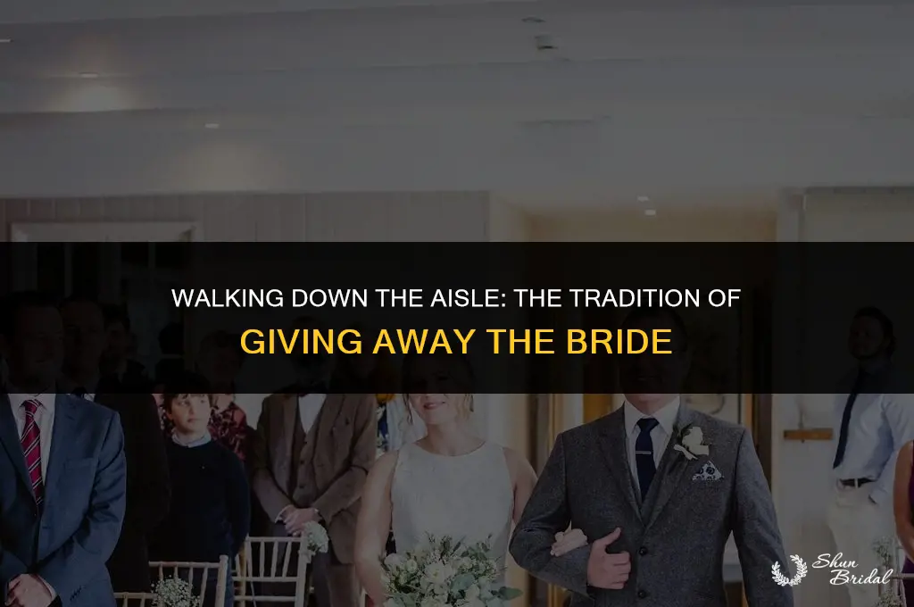 who gives the bride away