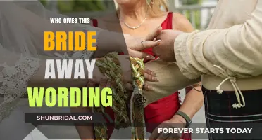 Who Gives This Bride Away? Wording Guide for a Modern Ceremony