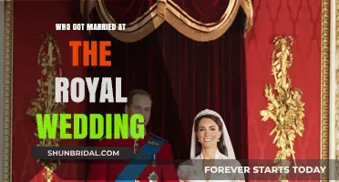 Royal Wedding Spotlight: Who Tied the Knot in the Ceremony?