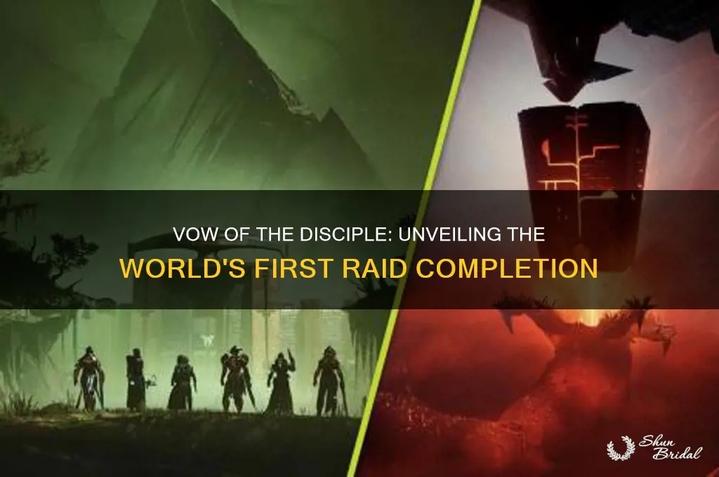 who got vow of the disciple world