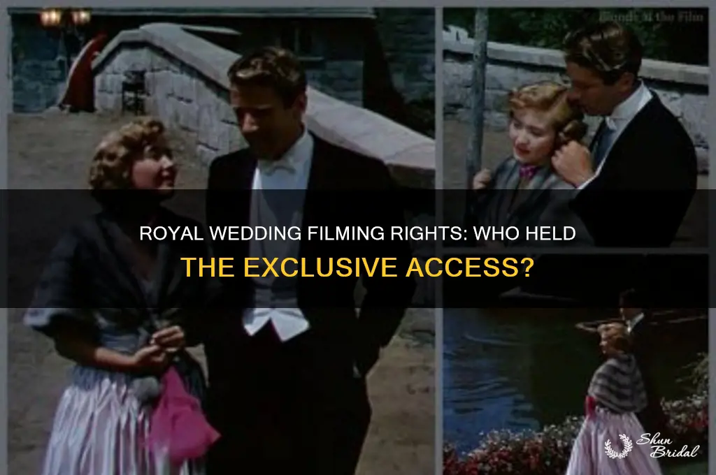 who had filming rights to the royal wedding