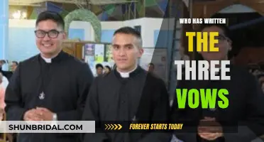 The Three Vows: Unveiling the Author Behind the Sacred Promises