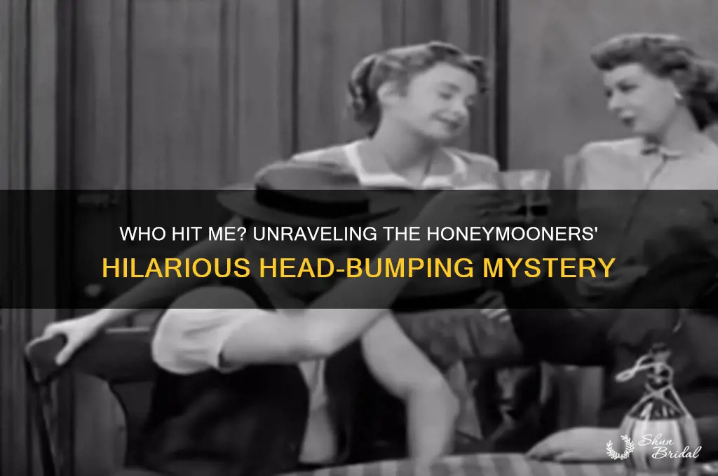 who hit me in the head you did honeymooners