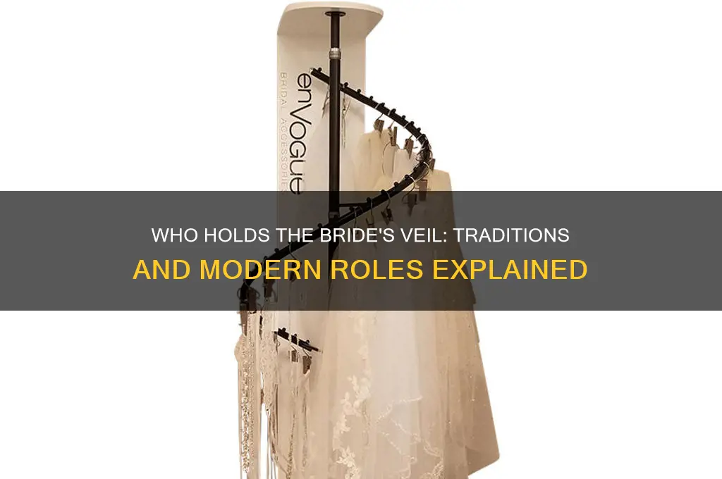 who holds the bride