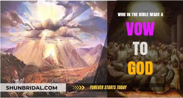 Biblical Figures Who Made Sacred Vows to God: A Closer Look