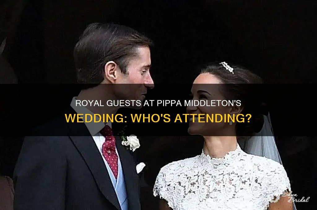 who in the royal family is attending pippa wedding