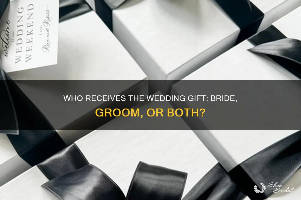 who is a wedding gift addressed to