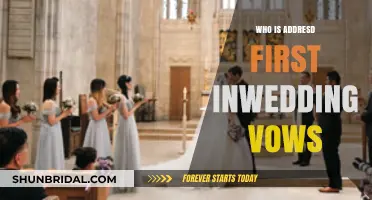 Who Takes the Lead? Unraveling the Order of Wedding Vows