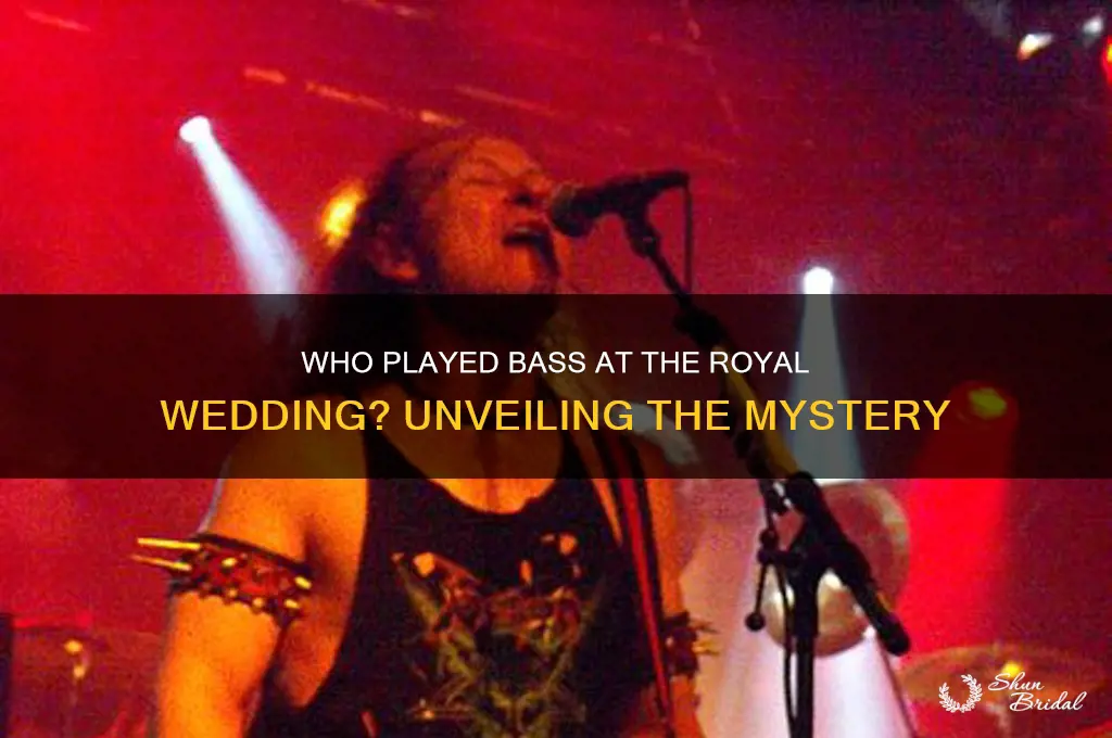 who is bassist royal wedding