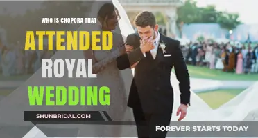 Chopra's Royal Wedding Appearance: Who is the Mystery Guest?