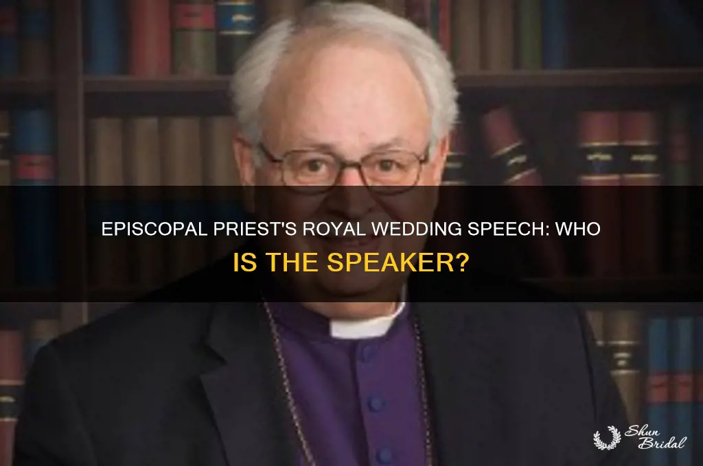 who is episicopal priest speaking at royal wedding