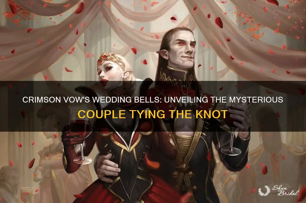 who is getting married in crimson vow