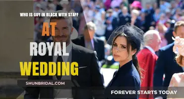 Unveiling the Mystery: The Man in Black at the Royal Wedding
