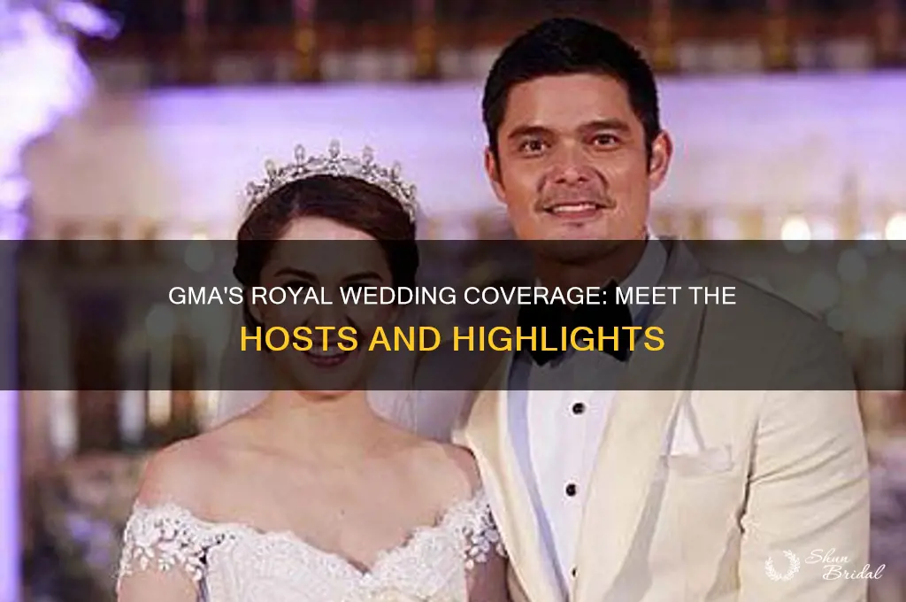 who is hosting gma royal wedding coverage