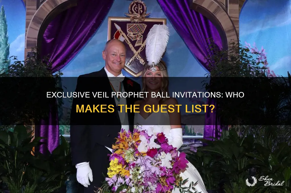 who is invited to veil prophet ball